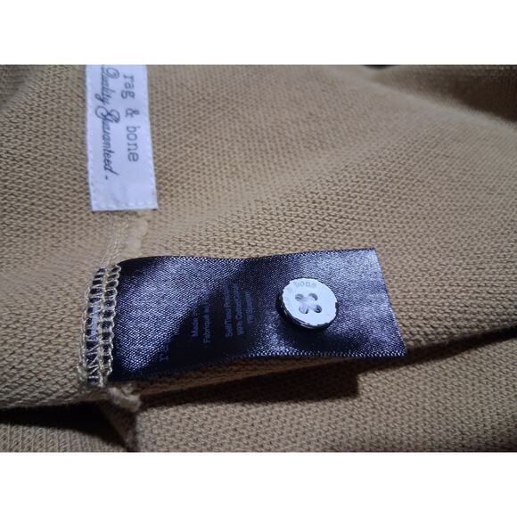 Rag & Bone NY Mens Size Large Classic Quiet Luxury Casual Henley Waffle knit Tee - Picture 13 of 15